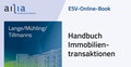 Cover: ESV-Online-Book Handbuch Immobilientransaktionen - Jahresabonnement - Erich Schmidt Verlag