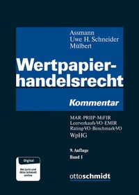 Enlarge image Cover: Wertpapierhandelsrecht - Otto Schmidt Verlag
