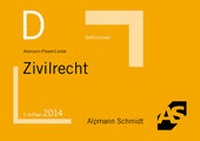 Enlarge image Cover: Definitionen Zivilrecht - Alpmann Schmidt