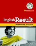 Cover: English Result: Intermediate: Workbook with Answer Booklet and MultiROM Pack - Oxford University Press