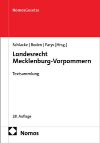 Bild: Landesrecht Mecklenburg-Vorpommern - Nomos