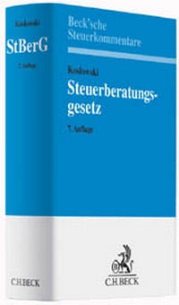 Abbildung von: Steuerberatungsgesetz: StBerG - C.H.BECK