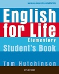 Cover: English for Life: Elementary: Student's Book - Oxford University Press