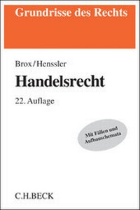 Abbildung von: Handelsrecht - C.H.BECK