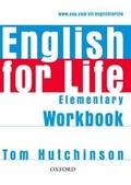 Cover: English for Life: Elementary: Workbook without Key - Oxford University Press