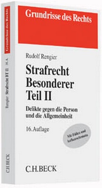 Bild vergrößern Bild: Strafrecht Besonderer Teil II - C.H.BECK