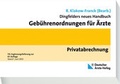 Cover: Dingfelders neues Handbuch Geb&uuml;hrenordnungen f&uuml;r &Auml;rzte - Deutscher &Auml;rzteverlag