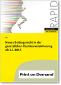 Cover: Neues Beitragsrecht in der gesetzlichen Krankenversicherung ab 1.1.2015 - NWB