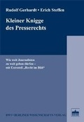 Cover: Kleiner Knigge des Presserechts - BWV Berliner Wissenschafts-Verlag