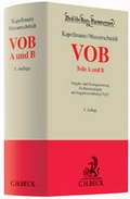 Cover: VOB Teile A und B - C.H.BECK