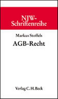 Abbildung von: AGB-Recht - C.H.BECK