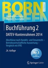 Abbildung von: Buchführung 2 DATEV-Kontenrahmen 2014 - Springer Gabler