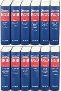 Bild vergrößern Bild: Münchener Kommentar zum Bürgerlichen Gesetzbuch: BGB - C.H.BECK