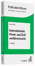 Cover: Internationales Privat- und Zivilverfahrensrecht - C.H.BECK