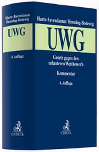 Abbildung von: Gesetz gegen den unlauteren Wettbewerb (UWG) - C.H.BECK