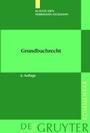 Cover: Grundbuchrecht - De Gruyter