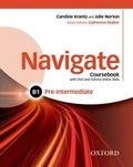 Cover: Navigate: Pre-Intermediate B1: Coursebook, e-book and Oxford Online Skills Program - Oxford University Press