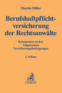Abbildung von: Berufshaftpflichtversicherung der Rechtsanwälte - C.H.BECK