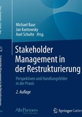 Cover: Stakeholder Management in der Restrukturierung - Springer Gabler