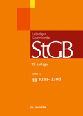 Cover: Strafgesetzbuch. Leipziger Kommentar - De Gruyter