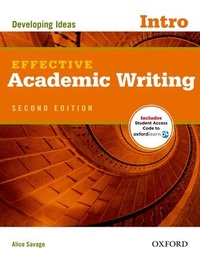 Enlarge image Cover: Effective Academic Writing Second Edition: Introductory: Student Book - Oxford University Press