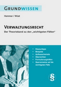 Abbildung von: Grundwissen Verwaltungsrecht - Hemmer-Wüst