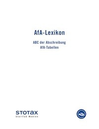 Abbildung von: AfA-Lexikon - Grundwerk ohne Fortsetzungsbezug - Stollfuß