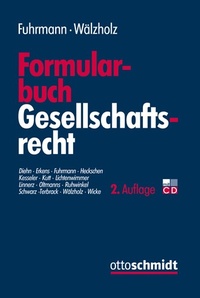 Bild vergrößern Bild: Formularbuch Gesellschaftsrecht - Otto Schmidt Verlag