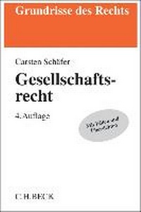Abbildung von: Gesellschaftsrecht - C.H.BECK