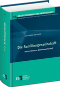 Cover: Die Familiengesellschaft - Erich Schmidt Verlag