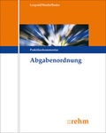 Cover: AO - Abgabenordnung - Grundwerk ohne Fortsetzungsbezug - Rehm