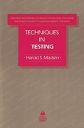Cover: Techniques in Testing - Oxford University Press Inc