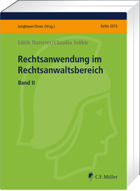 Enlarge image Cover: Rechtsanwendung im Rechtsanwaltsbereich II - C.F. Müller