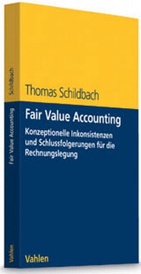 Enlarge image Cover: Fair Value Accounting - Vahlen