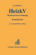 Cover: Heizkostenverordnung: HeizkV - C.H.BECK