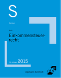 Cover: Skript Einkommensteuerrecht - Alpmann Schmidt