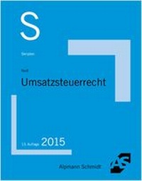 Abbildung von: Skript Umsatzsteuerrecht - Alpmann Schmidt