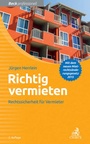 Cover: Richtig vermieten - C.H.BECK
