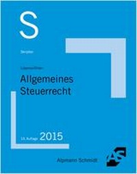 Enlarge image Cover: Skript Allgemeines Steuerrecht - Alpmann Schmidt