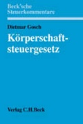 Cover: K&ouml;rperschaftsteuergesetz - C.H.BECK
