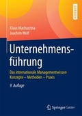 Cover: Unternehmensf&uuml;hrung - Springer Gabler