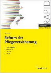 Abbildung von: Reform der Pflegeversicherung - NWB