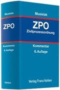 Abbildung von: Kommentar zur Zivilprozessordnung - Vahlen