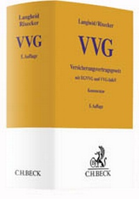 Abbildung von: VVG: Versicherungsvertragsgesetz - C.H.BECK