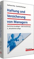 Cover: Haftung und Versicherung von Managern - Walhalla