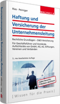 Cover: Haftung und Versicherung von Managern - Walhalla