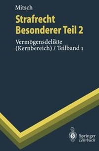 Enlarge image Cover: Strafrecht Besonderer Teil 2 - Springer