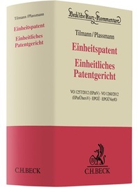 Abbildung von: Einheitspatent, Einheitliches Patentgericht - C.H.BECK