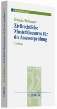 Cover: Zivilrechtliche Musterklausuren f&uuml;r die Assessorpr&uuml;fung - C.H.BECK
