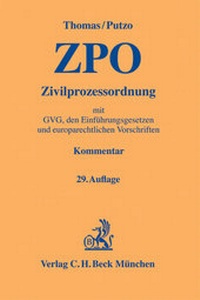 Abbildung von: Zivilprozessordnung (ZPO) - C.H.BECK